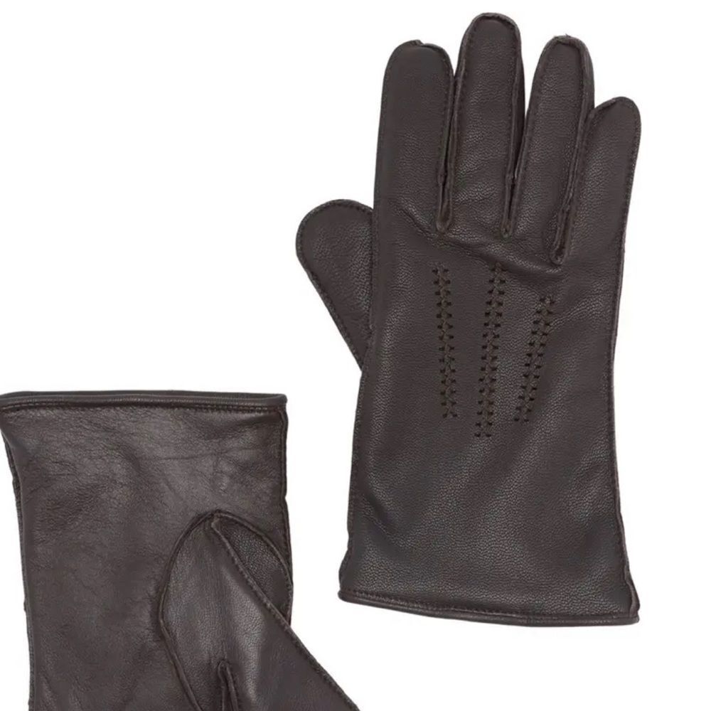 Ugg Wrangell Faux Fur Lined Smart Gloves
UGG® NWT Dark Brown Leather Medium